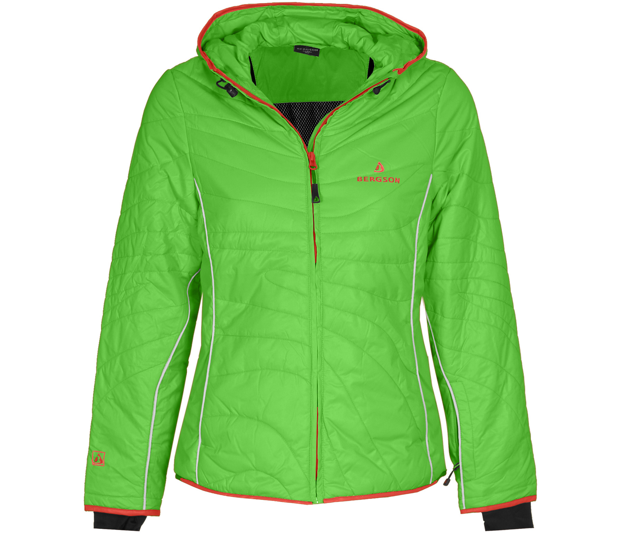 Kiya Flash Skijacke Grün Bergson 2 Damen nON0Pv8ymw
