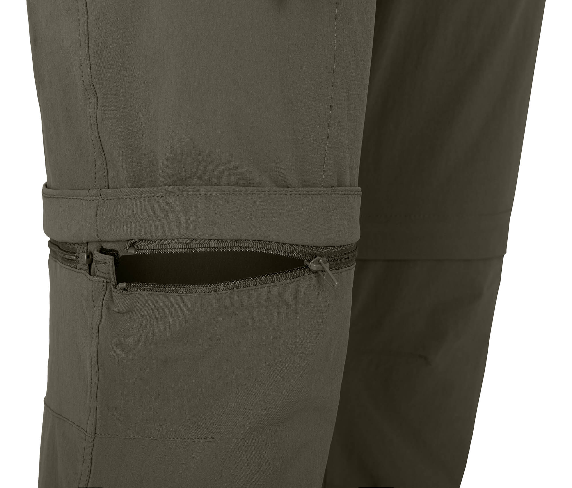 Bergson Damen Zip Off Hose BENNETT (slim fit) schwarz Bergson Damen Zip Off Hose BENNETT (slim fit) schwarz