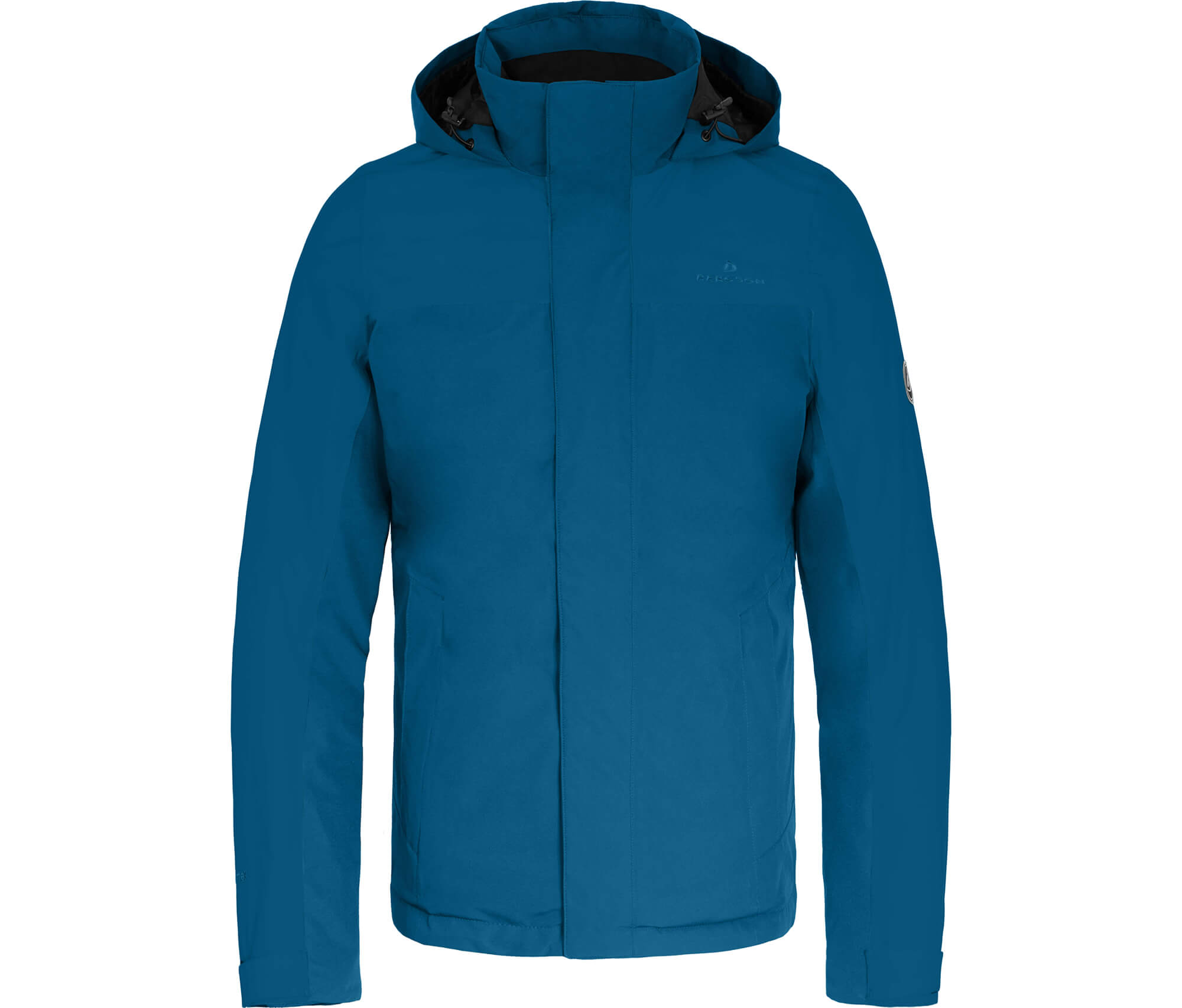 Bergson KAJAANI Herren WinterRegenjacke, warm wattiert, 20000 mm Wassersäule, Innen Steppung