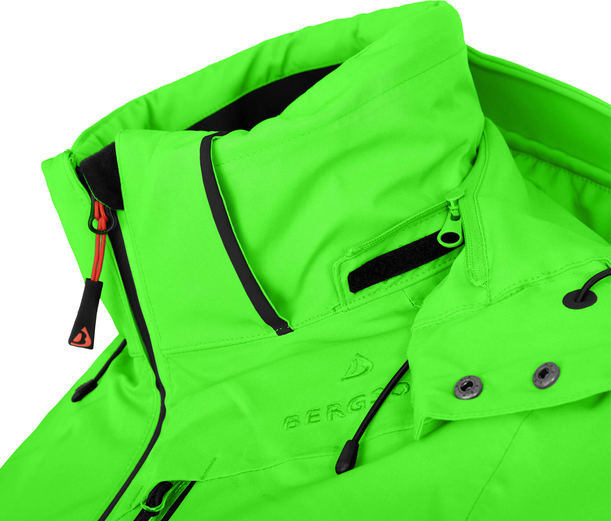 - Outdoorbekleidung Skijacke, Bergson Damen | NICE Wassersäule --> Gecko und 20000 wattiert, grün mm Skibekleidung
