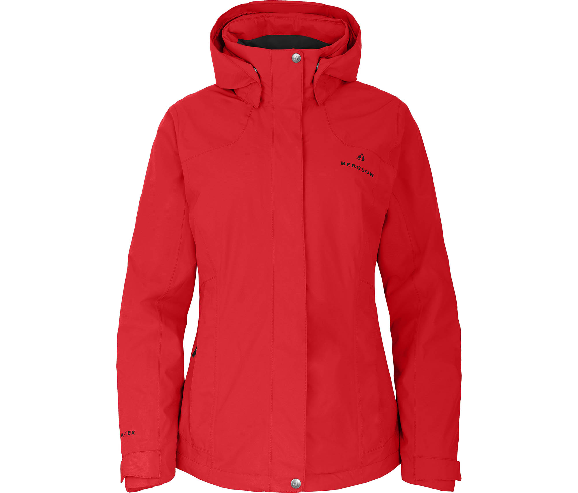 Bergson ROCKRIDER THERMO Damen Regenjacke, leicht wattiert, 12000 mm